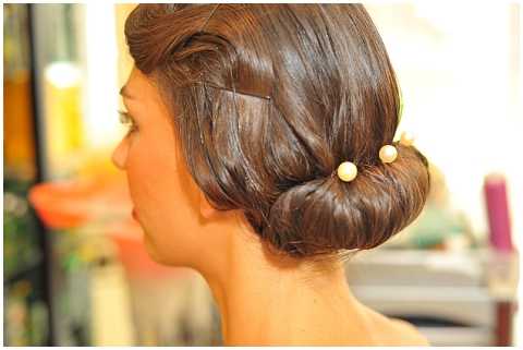 french wedding hair