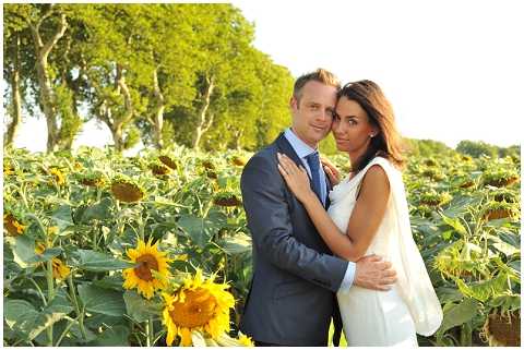 sunflower wedding