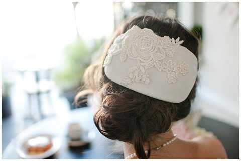 alternative bridal headpiece