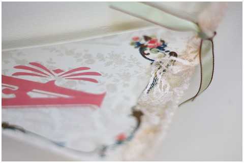 lace wedding bunting