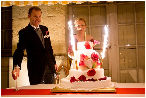 loire valley wedding cake