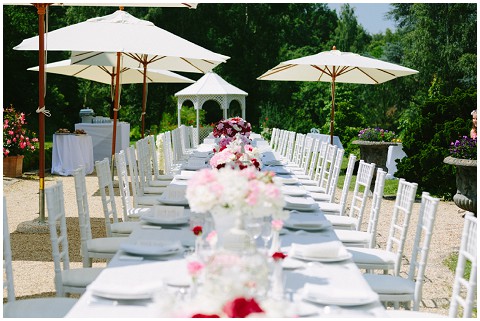 long wedding table