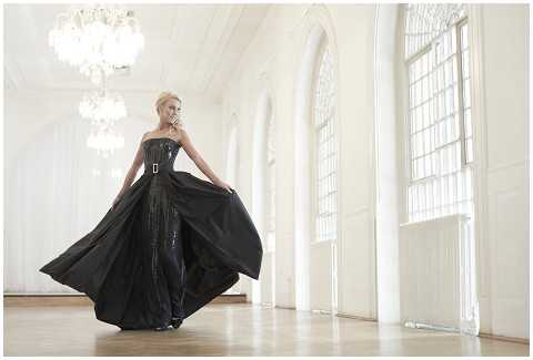 stephanie allin buckingham dress