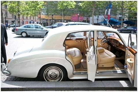 wedding car paris