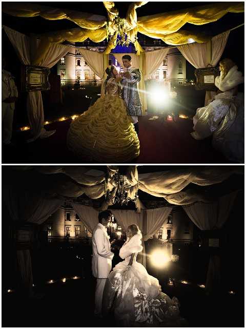 beauty and beast wedding theme