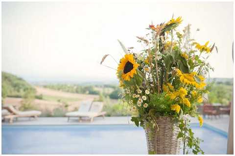 sunflower wedding theme