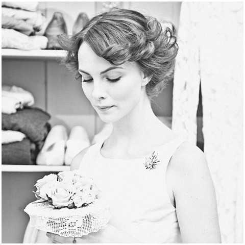 Events with love vintage bride