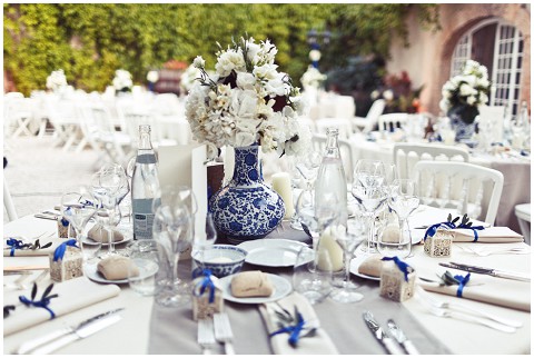 blue and white shabby chic