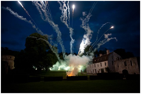 chateau fireworks