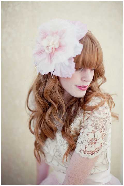 flower bridal headdress