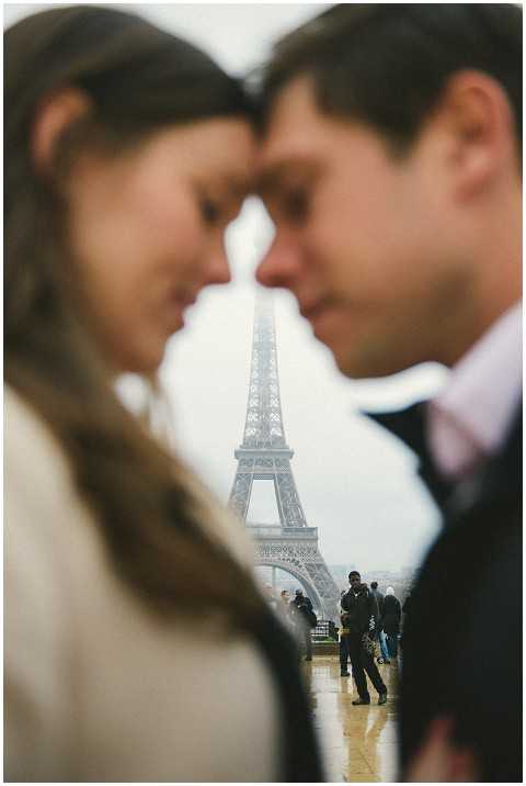 love at eiffel tower