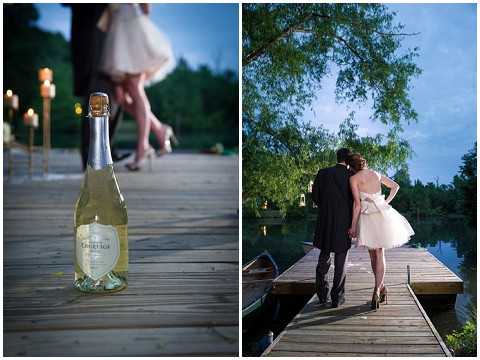 lake wedding