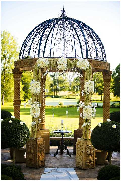 fairytale wedding gazebo