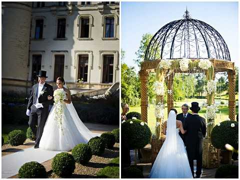 french castle wedding