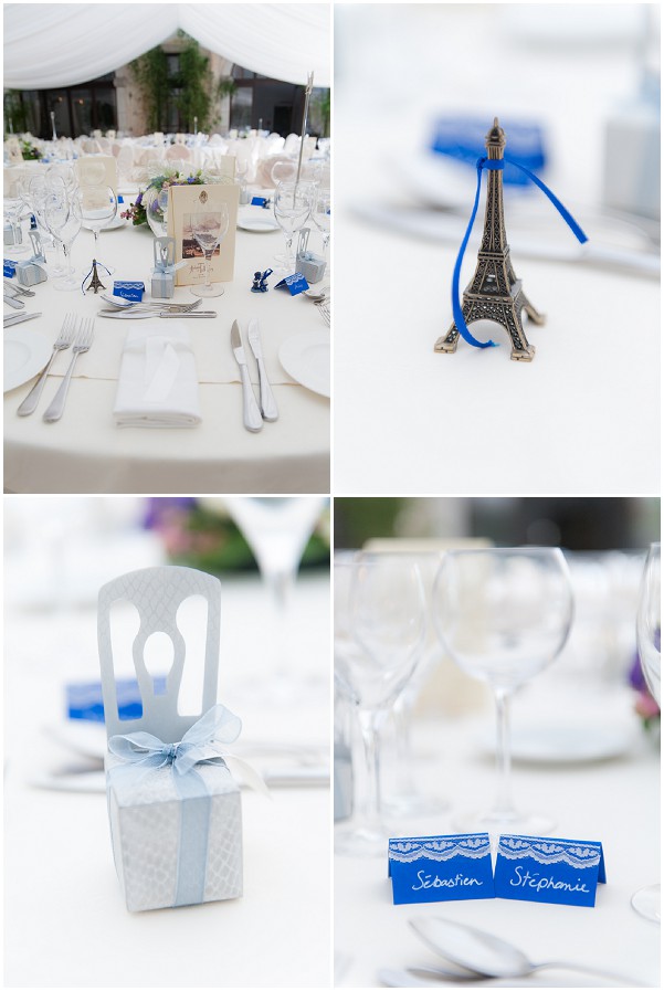 gillmaheu blue white wedding