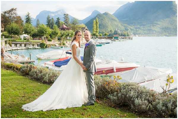 gillmaheu lake wedding - wedding in Annecy France