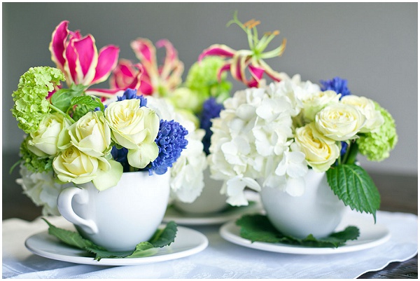 teacup flowers