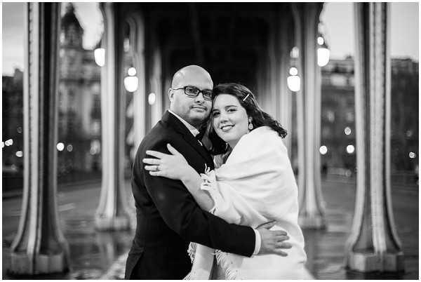 rainy paris wedding