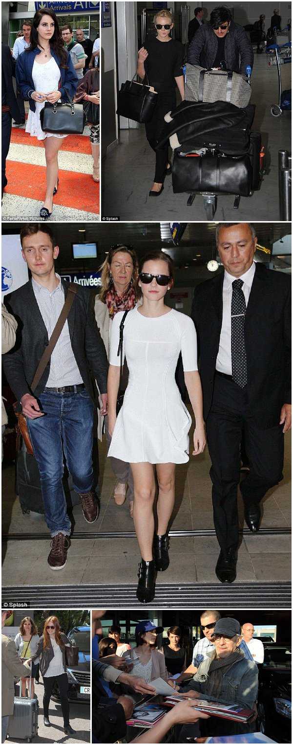 Celebrities arriving for Cannes Film Festival 2013 Celebrities arriving for Cannes Film Festival 2013