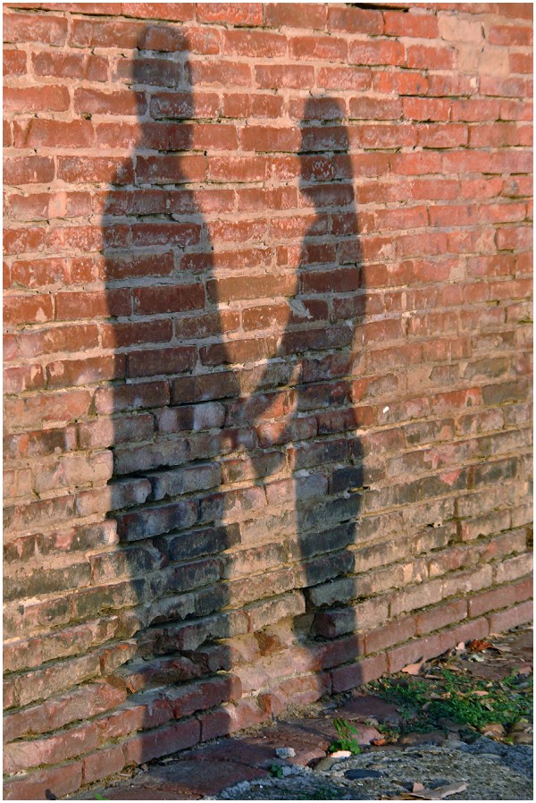 couple shadow wall