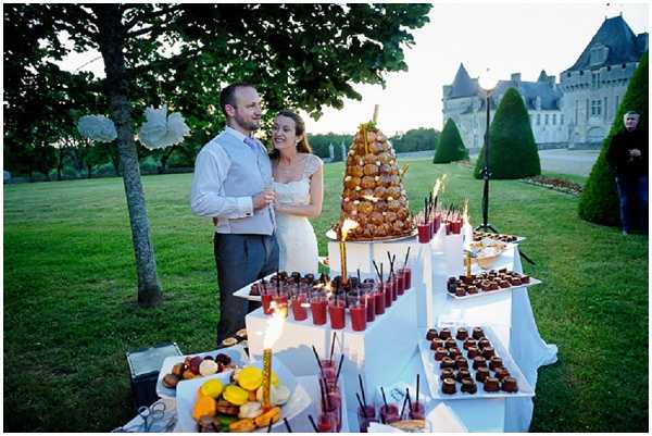 wedding dessert table france