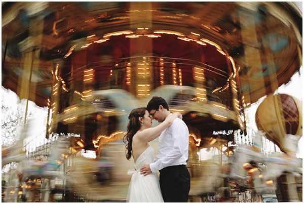 carousel wedding