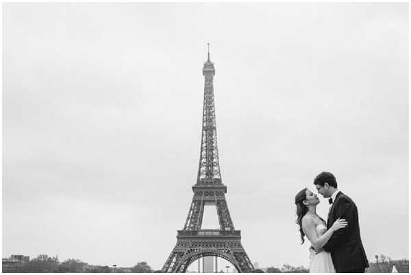 eiffel tower wedding