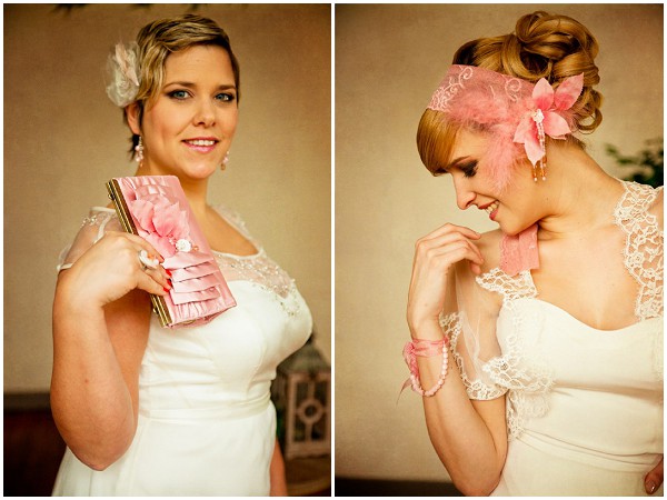 pink bridal style