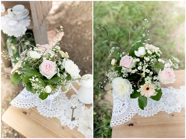 vintage wedding flower ideas
