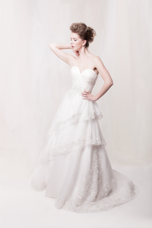 Romantic bridalwear by Sarah Houston