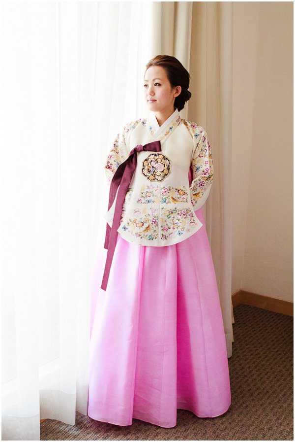 Hanbok wedding dress