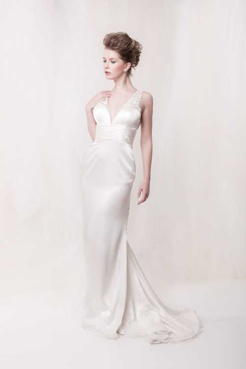 Silk chic wedding dress Silk chic wedding dress