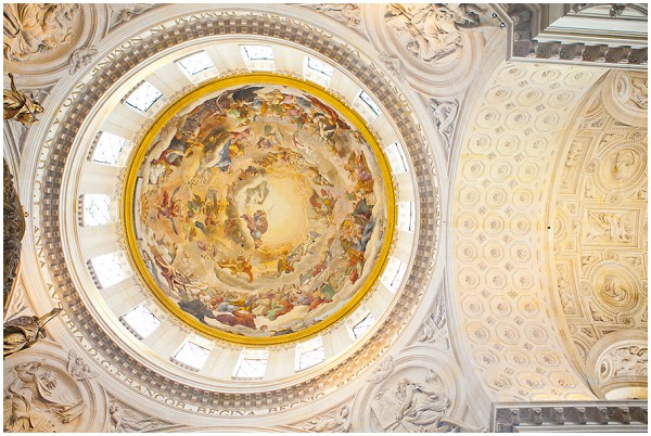 church ceiling masterpiece