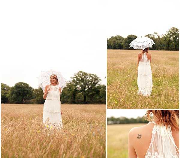 french boho bride