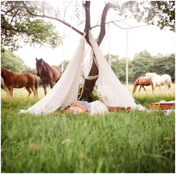 french boho wedding tent