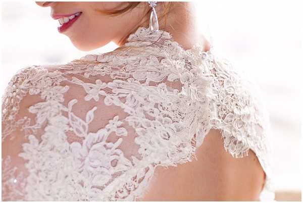 lace bridal bolero