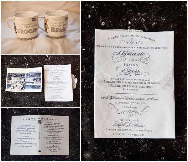 napkin wedding invites