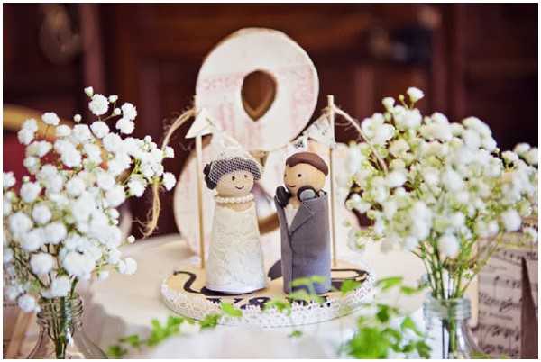 apersonalised wedding cake topper