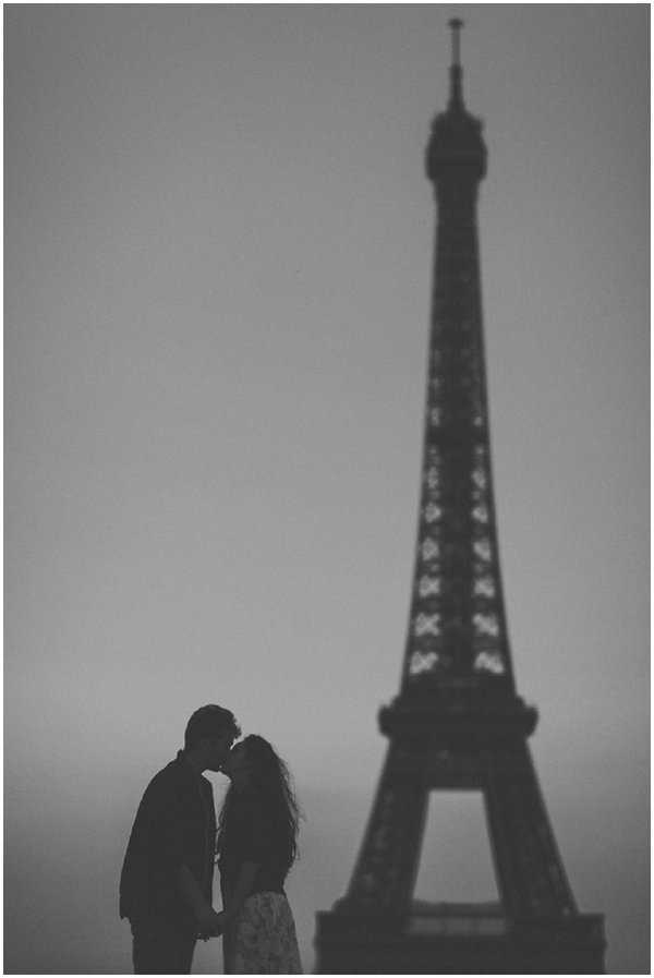 romantic nighttime eiffel tower