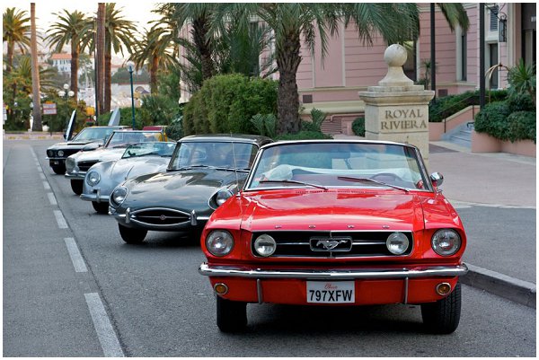 vintage cars french riviera