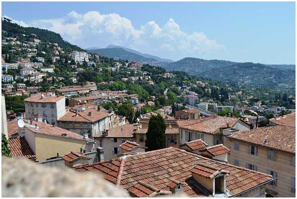 view over Provence from Grasse