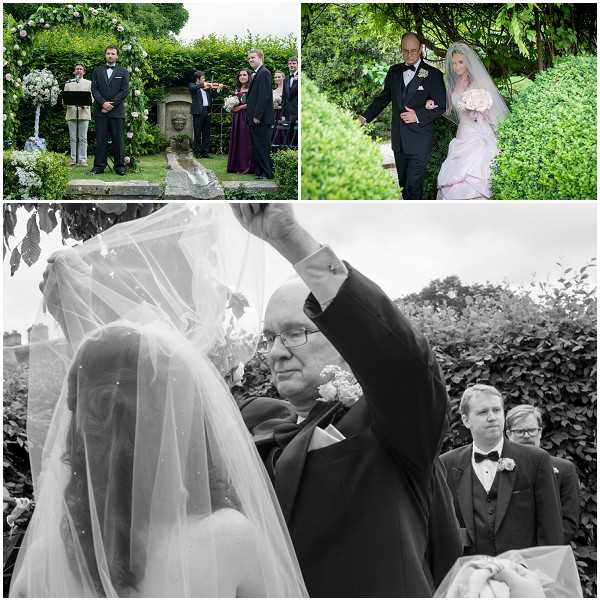 outdoor wedding ceremony