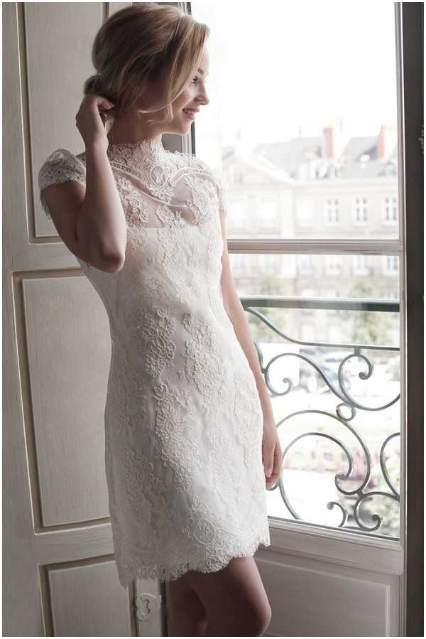 short wedding dress paris