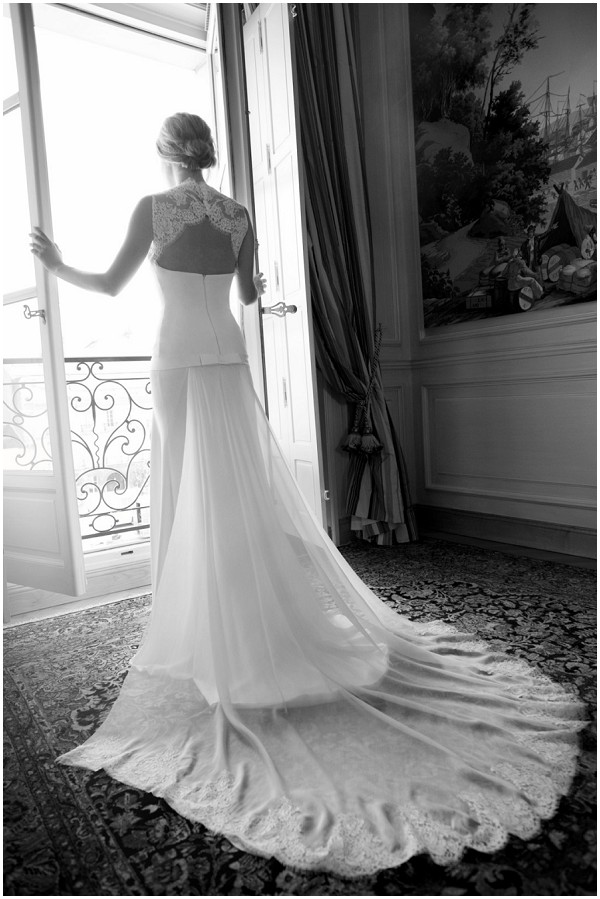 wedding dress in paris