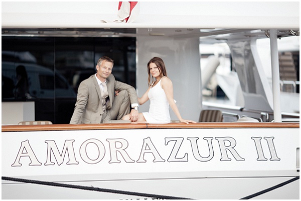 Yacht charter Monaco | Photography © Katy Lunsford on French Wedding Style Blog