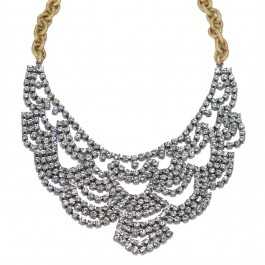 Crystal Bib Necklace