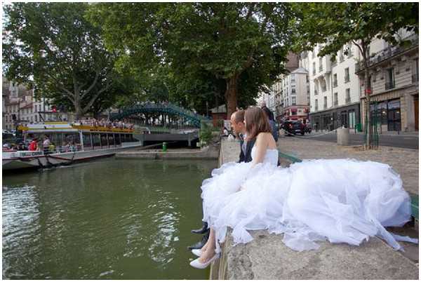 bride watching the world go by