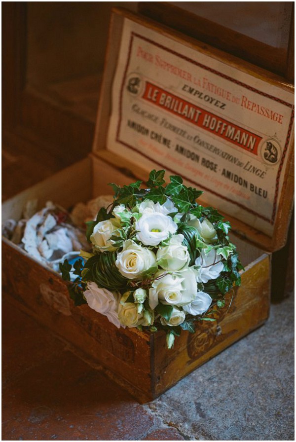 flowers vintage box