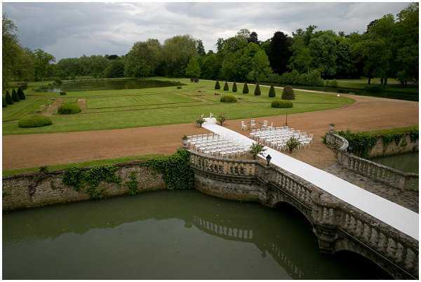 outdoor fairytale wedding