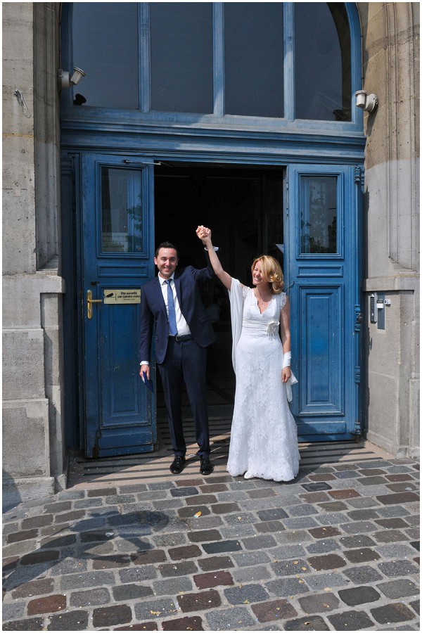 real life wedding in paris